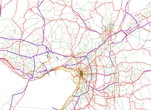 京阪神ネットワーク図